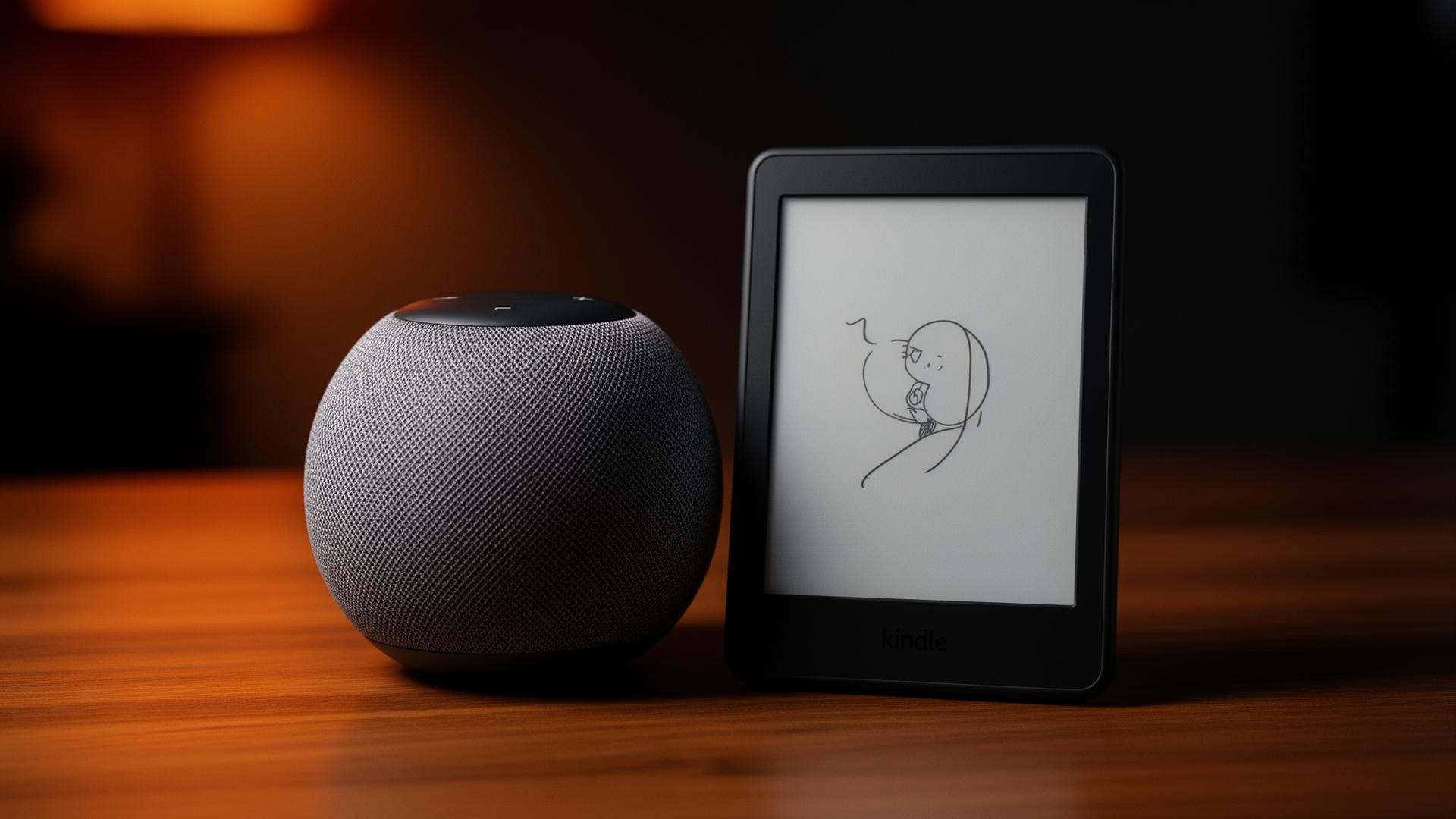 Kindle e Alexa Echo Dot